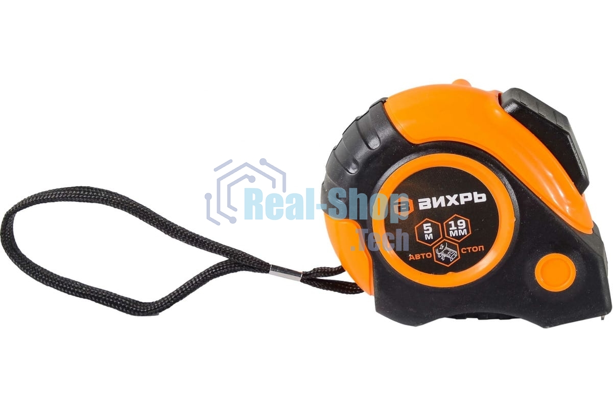 Рулетка 5мх19мм автостоп Вихрь