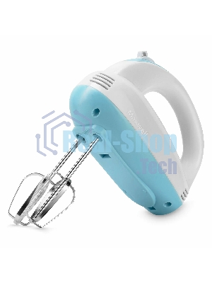Миксер Maxwell MW-1360(W) Мощность 300 Вт.5 скорост. режимов.Номинальная потребляемая мощность 120 В