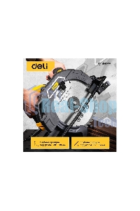 Циркулярная пила Deli DL-YJ235-E1 (2200Вт, 4200об/мин, диаметр диска 235мм)