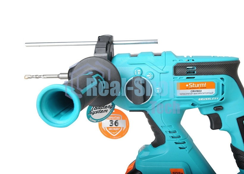 Перфоратор Sturm! CRH1822 патрон:SDS-plus уд.:2.2Дж аккум. (кейс в комплекте)