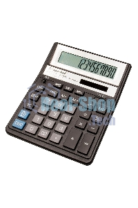 Калькулятор настольный Silwerhof SH-888X-14 черный 14-разр.