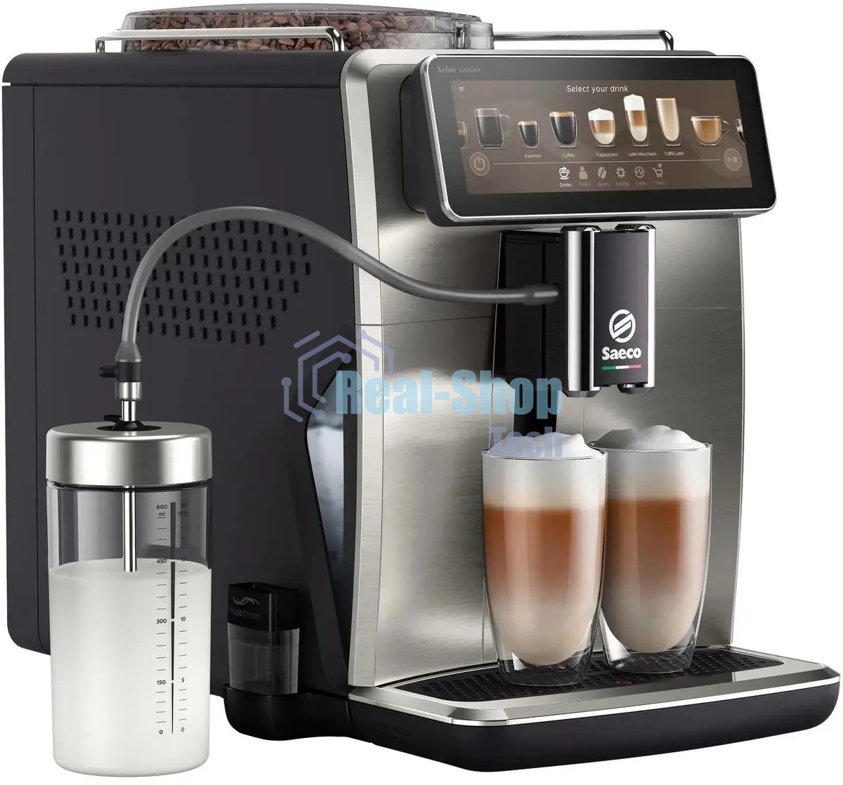 Кофемашина Saeco SM8885/00 1500Вт серебристый