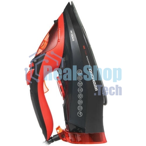 Утюг Redmond RI-C283 2400Вт красный/черный