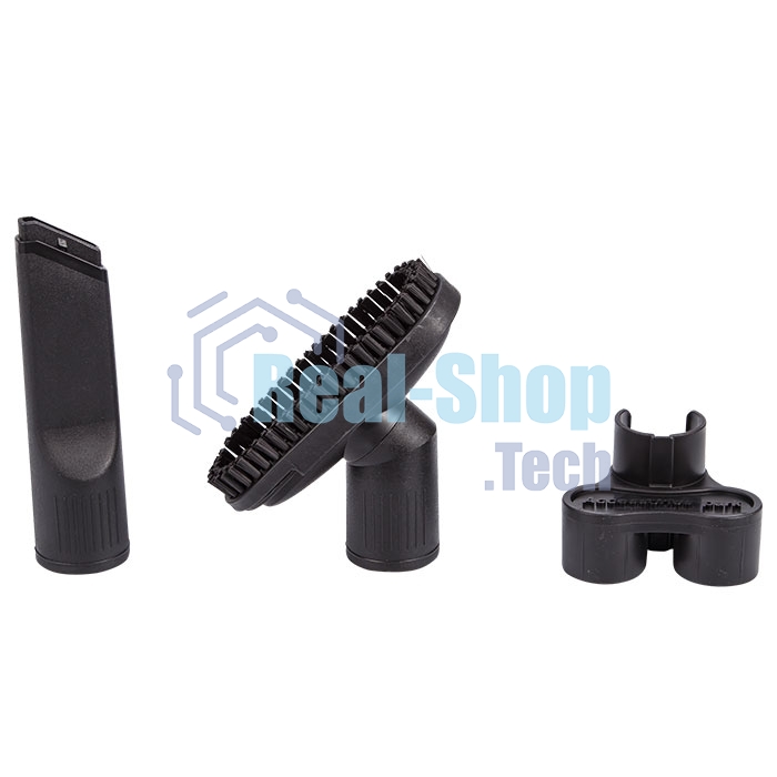 Пылесос Delta LUX DL-0846 черый/красный, 420/ 2400Вт, уборка сухая, пылесборник контейнер 2л