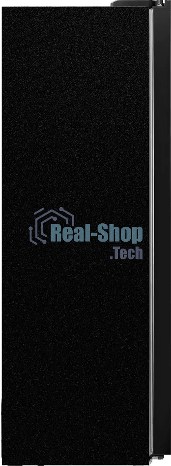 Холодильник Maunfeld MFF177NFB Slim Inverter черный двухкамерный 352/198л морозилка слева, No Frost, Side by Side