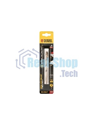 Сверло по металлу Denzel 8 мм, HSS Co-8%