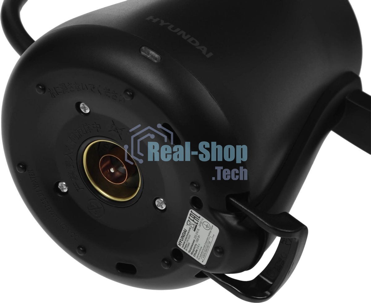 Чайник электрический Hyundai HYK-S5500 0.7 л, 1000 Вт, черный