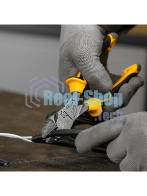 Бокорезы усиленные Denzel 180 мм, трехкомпонентные рукоятки