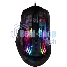 Мышь проводная игровая Smartbuy (SBM-749G-G) RUSH X19 серый