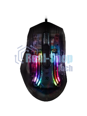 Мышь проводная игровая Smartbuy (SBM-749G-G) RUSH X19 серый