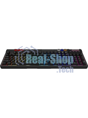 Клавиатура MSI STRIKE Pro W Silent механическая серый/черный USB Multimedia for gamer LED (подставка для запястий) (S11-43RU210-CLA)