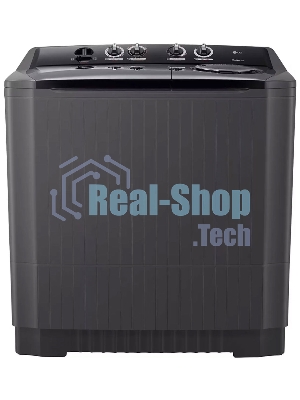 Стиральная машина LG P1861RWNT черный, загрузка вертикальная 18 кг