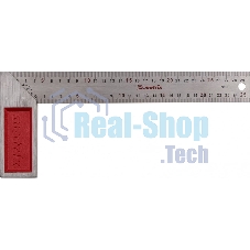 Угольник Matrix стальной, градуировка, 300 мм