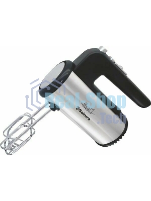 Миксер ручной Sakura SA-6330SBK Premium 500Вт 5 скор, турбо