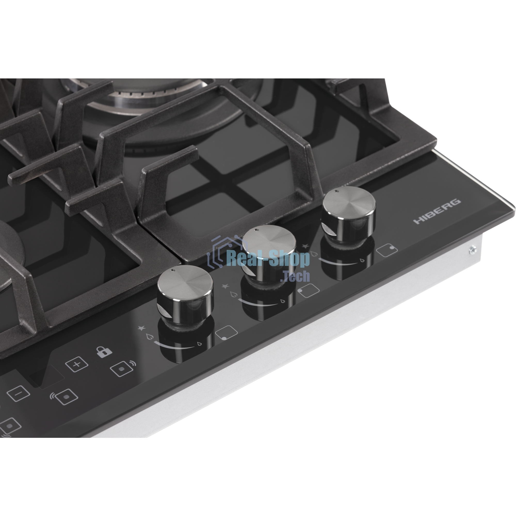 Варочная поверхность HIBERG VM 4535 B, черный