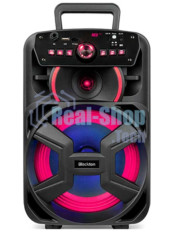 Портативная акустика Blackton Bt PBS2110 черный Мощность RMS 8 Вт Bluetooth