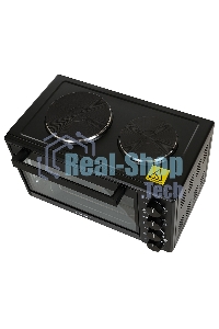 Мини-печь Kraft KFC-MOHP 380 HBL 38 л, 1600 Вт, черный