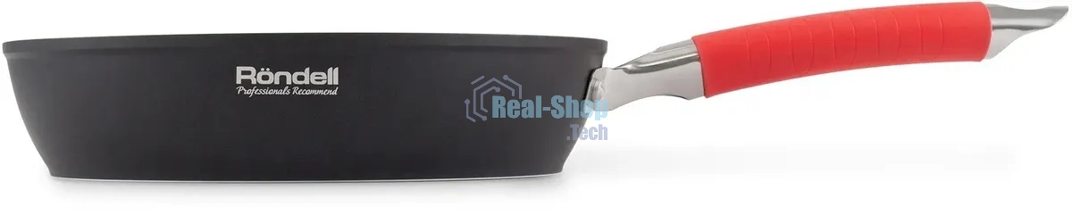 Сковорода Rondell Passion RDA-1930 круглая 24 см, покрытие: Xylan Plus ручка несъемная (без крышки) черный