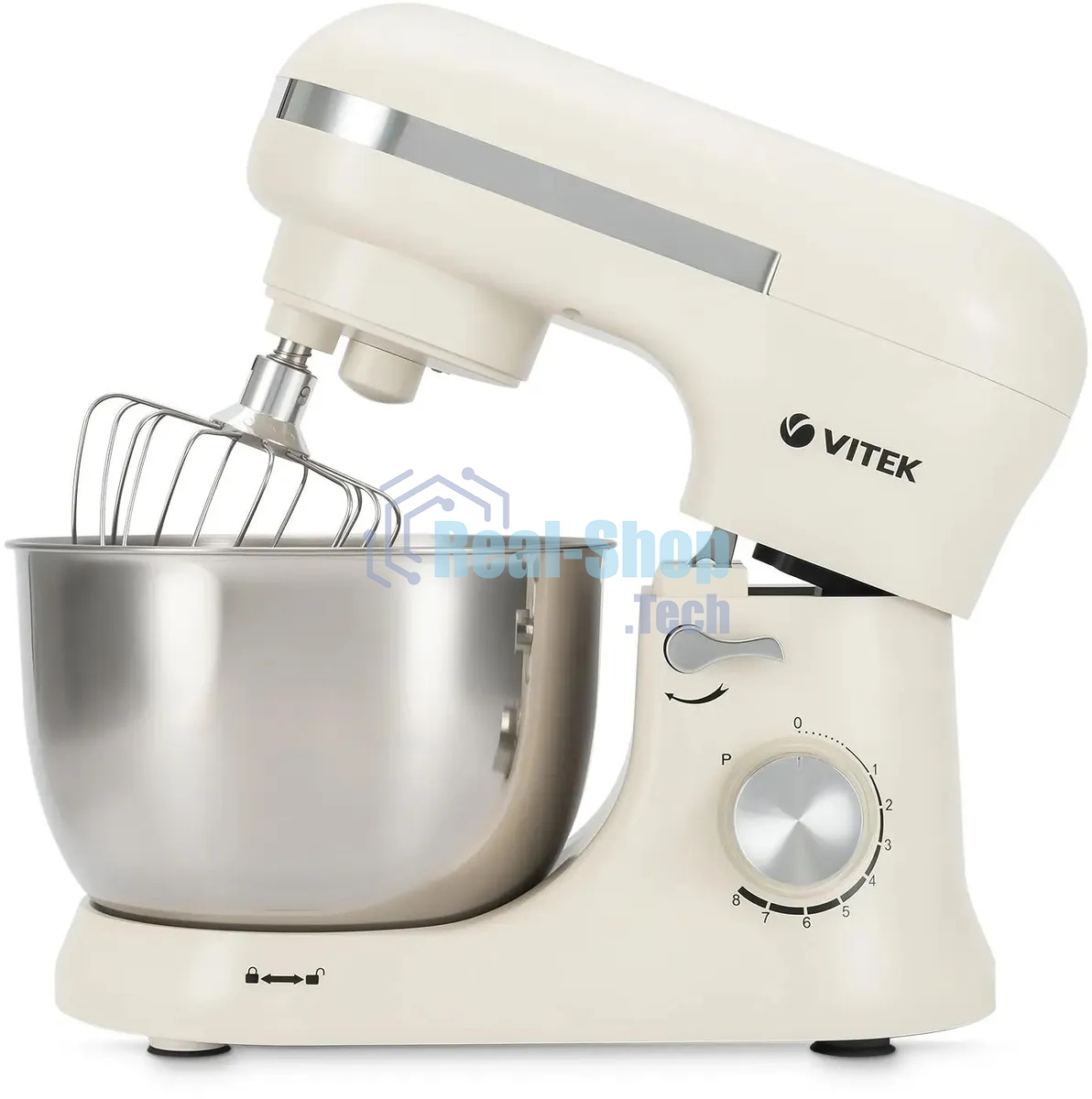 Миксер планетарный Vitek VT-PM0110 1500Вт кремовый