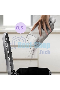 Пылесос ручной Kitfort КТ-5538 120Вт серый/голубой