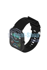 Умные часы Maxvi SW-02 черный Сенсорный дисплей 1.83