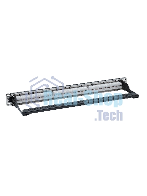 Патч-панель 19'',1U,CAT5E, 24 модуля RJ45, неэкранир ованная