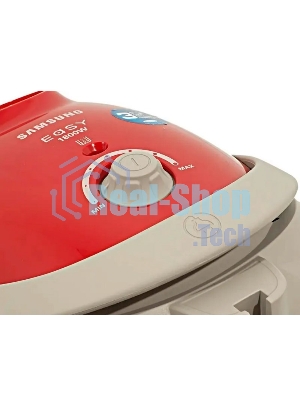Пылесос Samsung VCC5251V3R красный/серый, 410/1800 Вт, уборка сухая, пылесборник мешок 2л