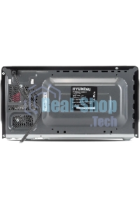 Микроволновая печь Hyundai HYM-M2054 черный/серебристый, 20 л, 700 Вт, переключатели - поворотный механизм