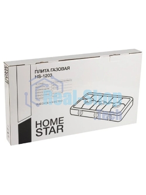 Плита настольная газовая Homestar HS-1203 3-х конфорочная (003700)