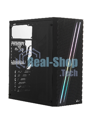 Компьютерный корпус Aerocool/Formula Streak-A-BK-v1 черный без БП ATX 1x80мм 2xUSB 2.0 1xUSB 3.0 audio
