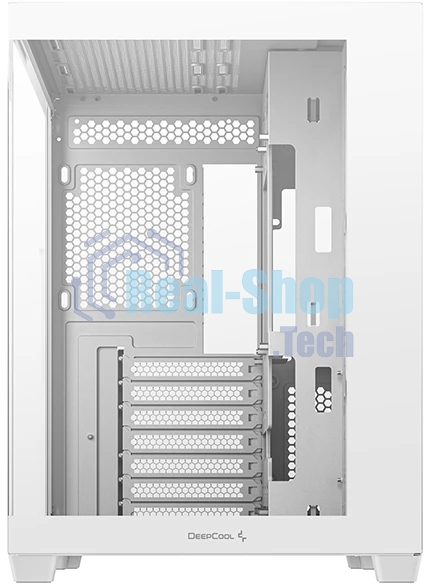 Компьютерный корпус Deepcool CG530 WH белый без БП ATX 2x120мм 2x140мм 2xUSB2.0 1xUSB3.0 audio bott PSU