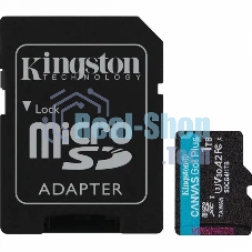 Флеш карта microSDXC 1Tb Kingston SDCG4/1Tb Canvas Go! Plus + adapter