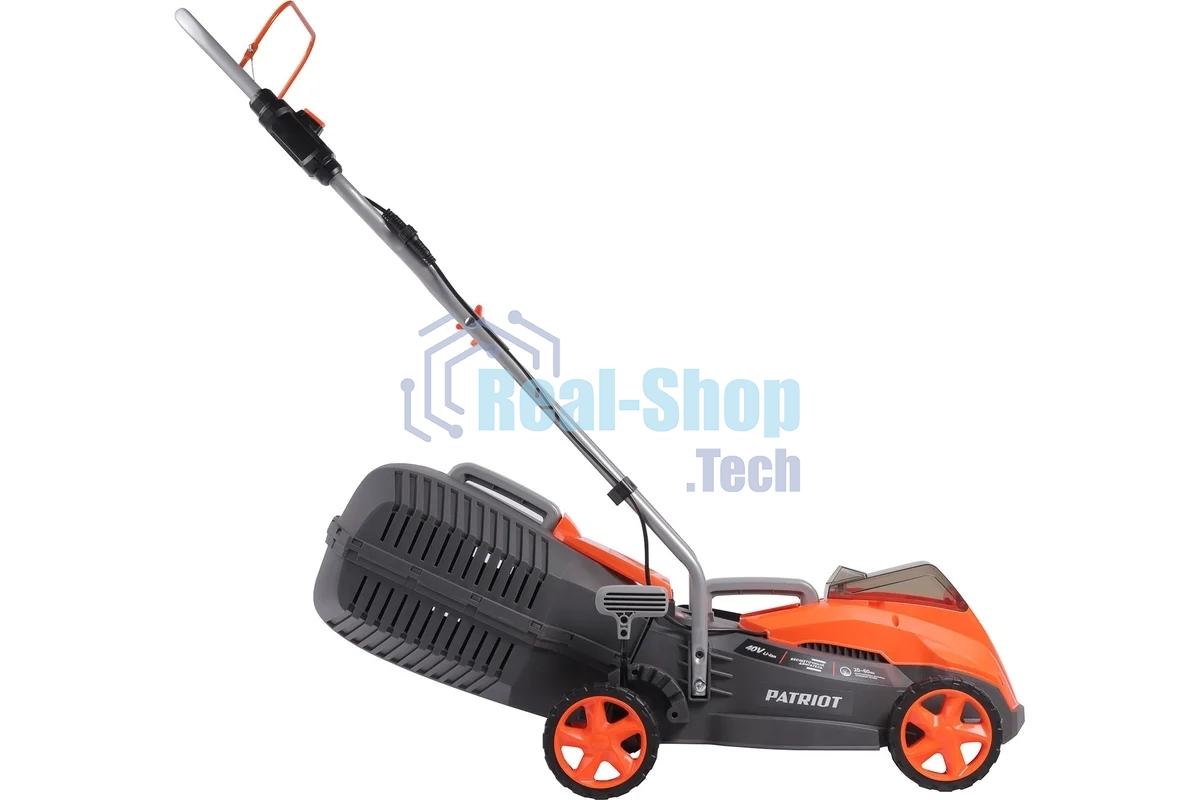 Газонокосилка аккумуляторная PATRIOT CM4000, 40В платформа LCT, 32 см, бесщеточный дв, травосб. 30 л, без АКБ и ЗУ