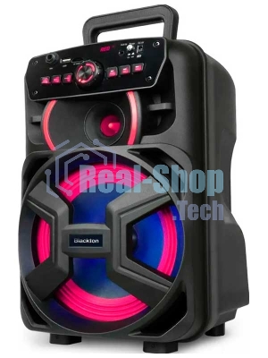 Портативная акустика Blackton Bt PBS2110 черный Мощность RMS 8 Вт Bluetooth