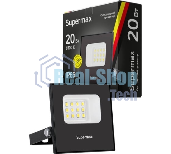 Прожектор светодиодный Supermax SPR 20Вт 6500К 2000лм IP65 Космос S_PR_LED_20