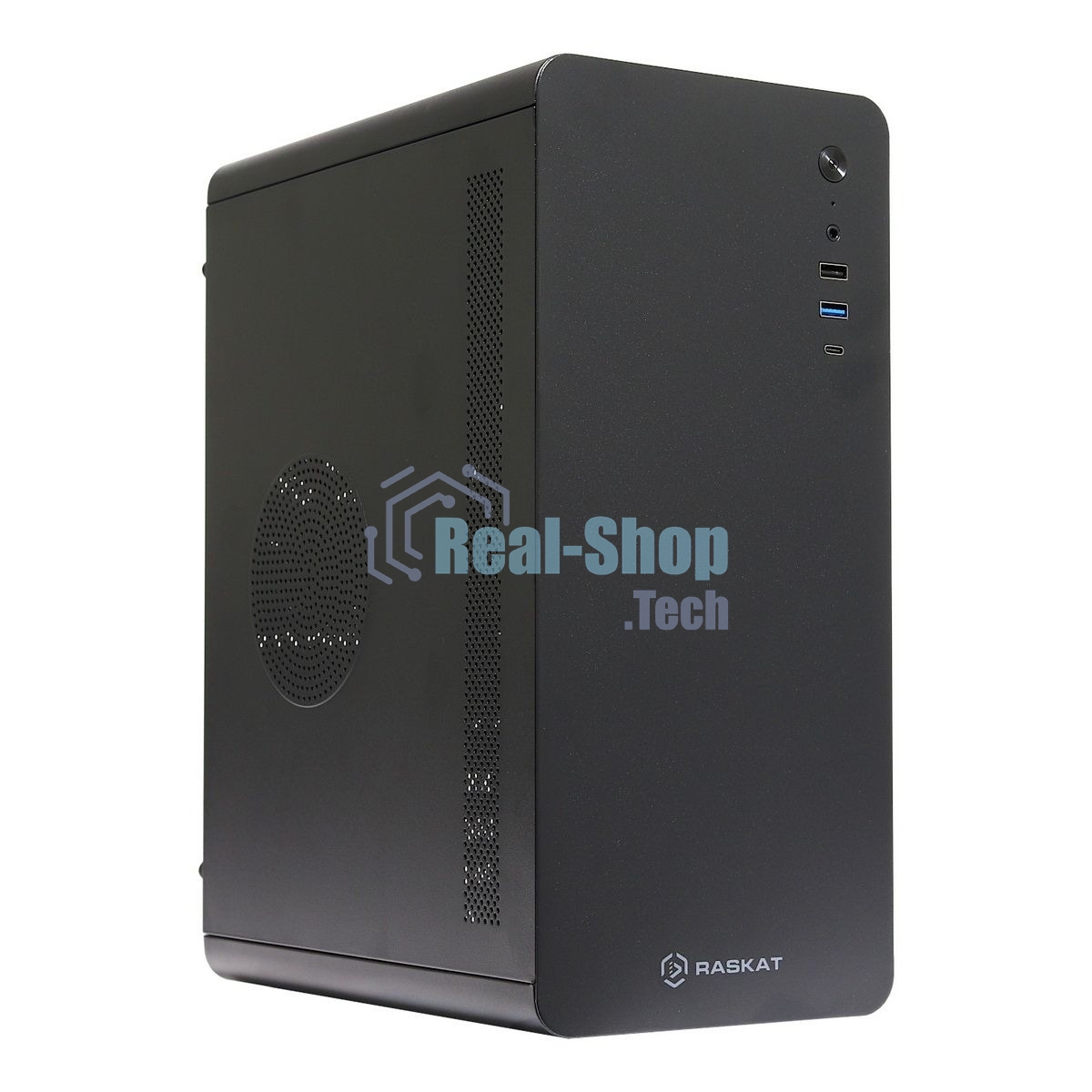Компьютер Raskat Standart 300 (Intel Core i3-12100, RAM 16Gb, SSD 256Gb, noOS, черный)