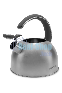 Чайник для плиты Starwind Chef Family 2.8 л, серебристый, металлический (SW-CH1106)