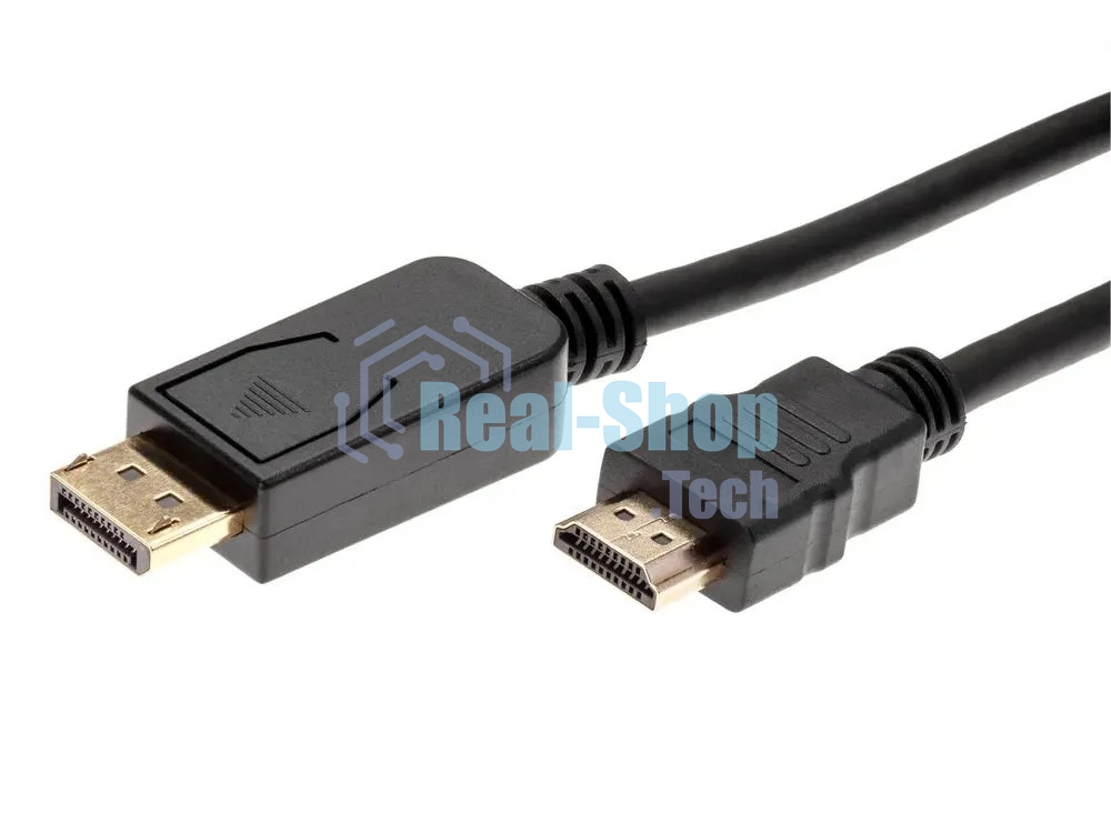 Кабель KS-is KS-385-2 DP M HDMI M 1080p 2м