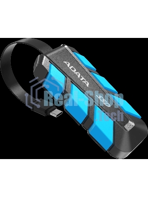 Внешний SSD ADATA SC740, 500 Gb, USB 3.2 Gen 2 Type-C, R/W 1050/1000, синий