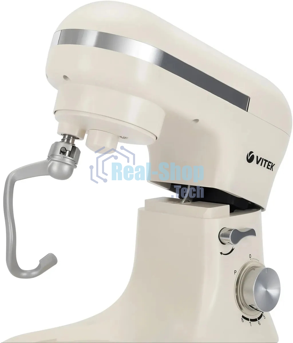 Миксер планетарный Vitek VT-PM0110 1500Вт кремовый