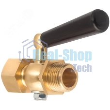 Кран трехходовой для манометра М20х1.5 ВН с фторопластовой прокладкой и натяжной гайкой