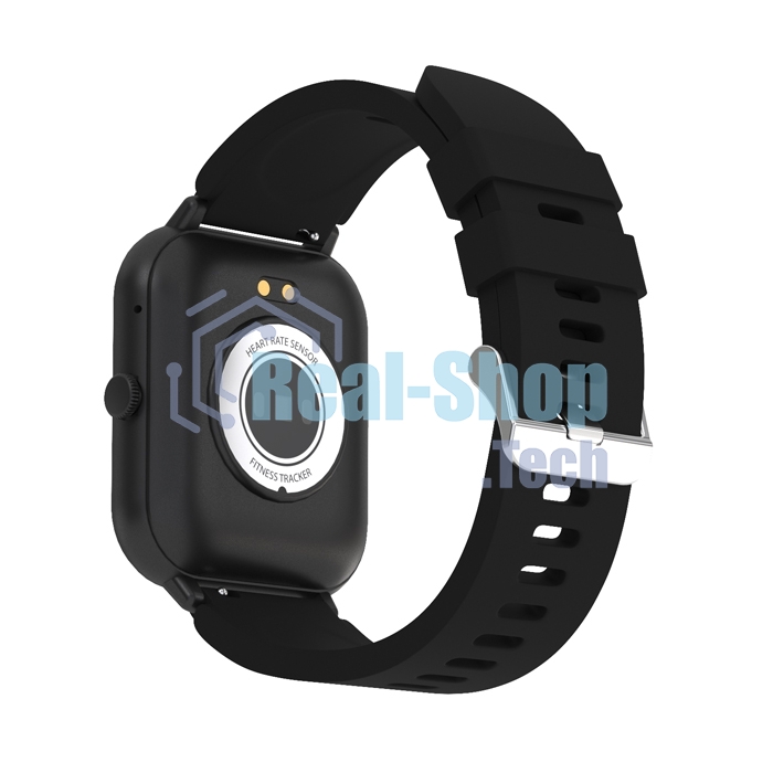 Умные часы Maxvi SW-02 черный Сенсорный дисплей 1.83