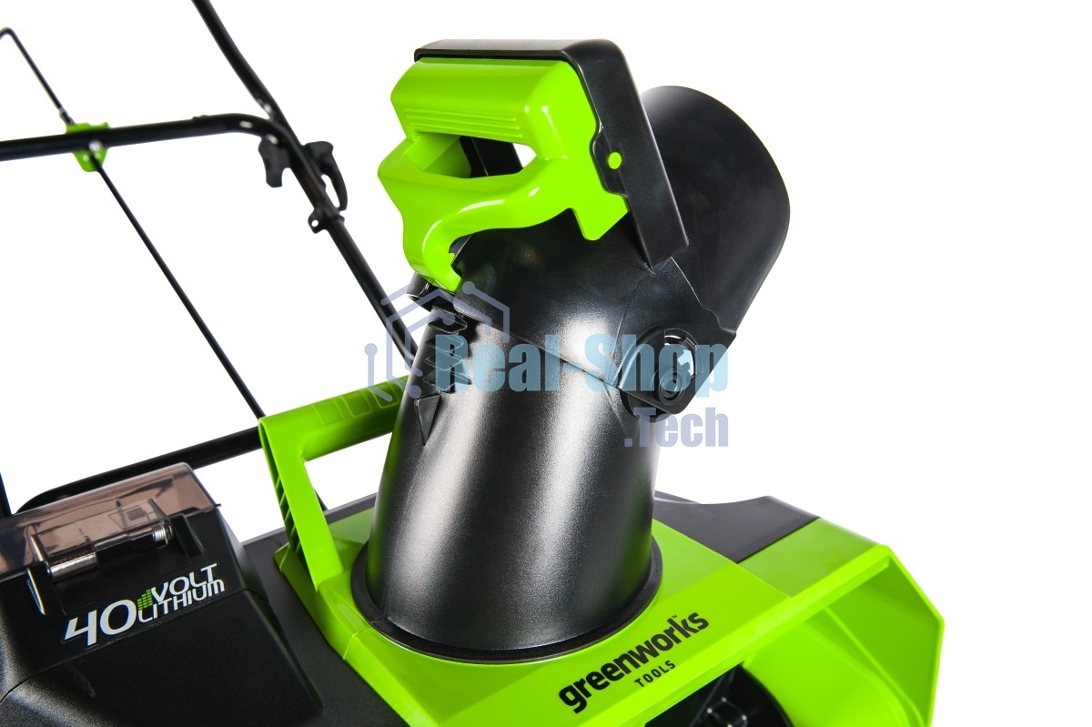 Снегоуборщик аккумуляторный GreenWorks GD40ST, 40V, 51 см, бесщеточный, без АКБ и ЗУ (2600007)