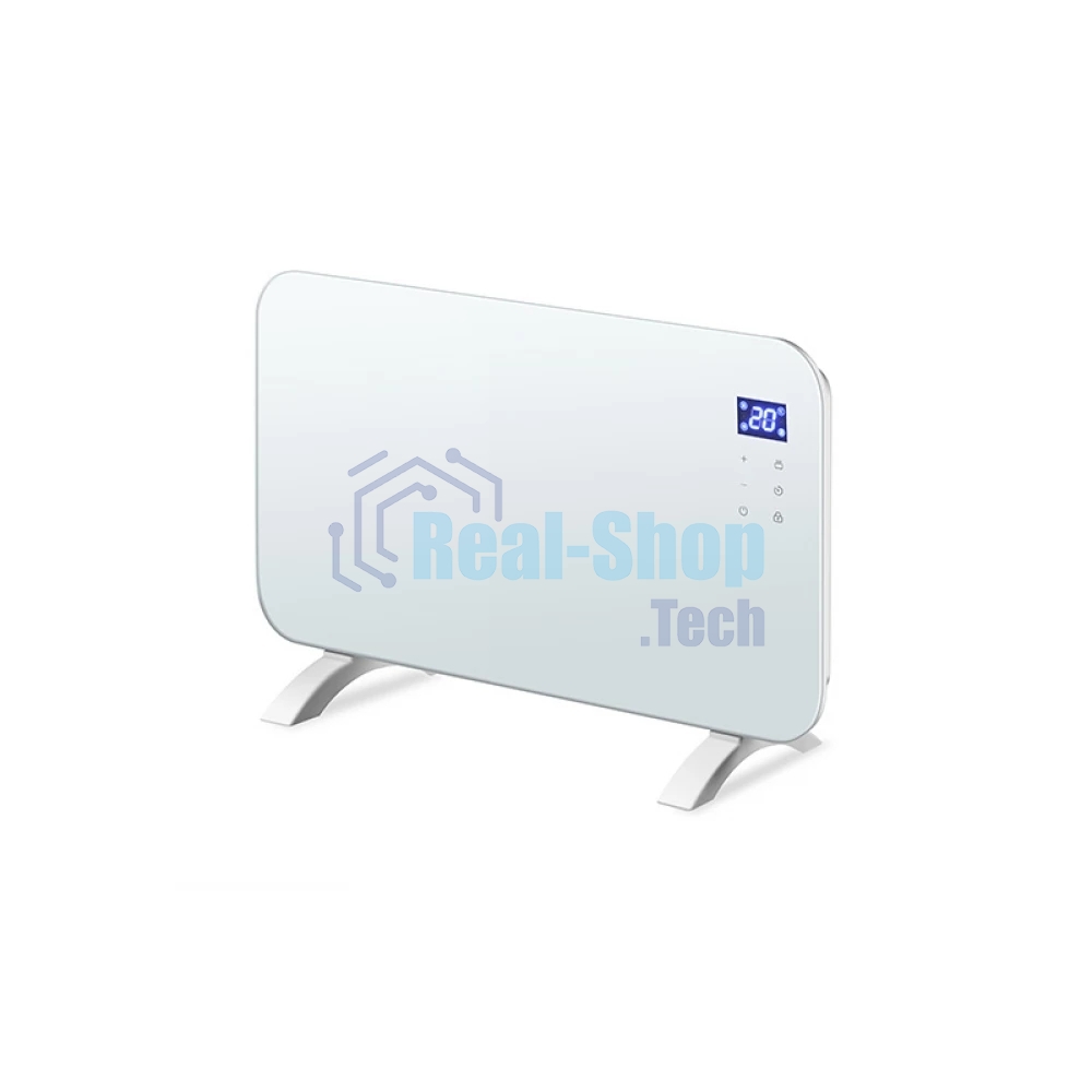 Конвектор Neoclima AURA-2000W белый, 2000 Вт, 25 м2, электронный термостат, Wi-Fi