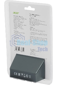 Мышь беспроводная Acer OMR306 черный/серый, 1600 dpi, радиоканал, USB, кнопки - 6