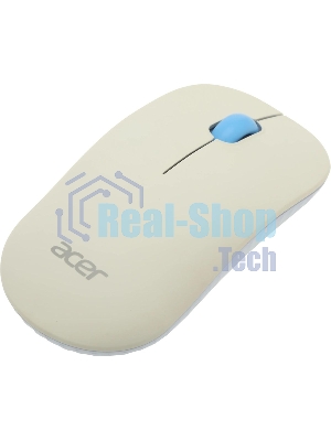 Комплект клавиатура + мышь Acer OCC205 беспроводной USB, 1200 dpi, белый/голубой