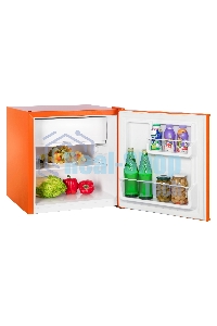 Холодильник Nordfrost NR 402 Or оранжевый однокамерный 49/11 л морозилка сверху, капельная система