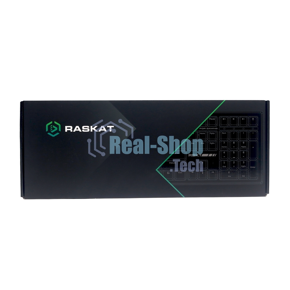 Клавиатура проводная Raskat KM002 GRAY, USB, серый