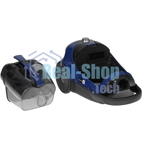 Пылесос Samsung VCC8836V36/XEV синий/черный, 430/2200 Вт, уборка сухая, пылесборник контейнер 2 л