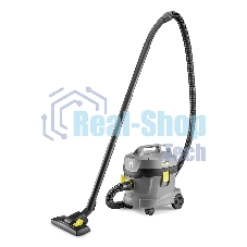 Пылесос Karcher T 11/1 Classic *EU желтый/серый, 850 Вт, уборка сухая, пылесборник контейнер/мешок, 11 л
